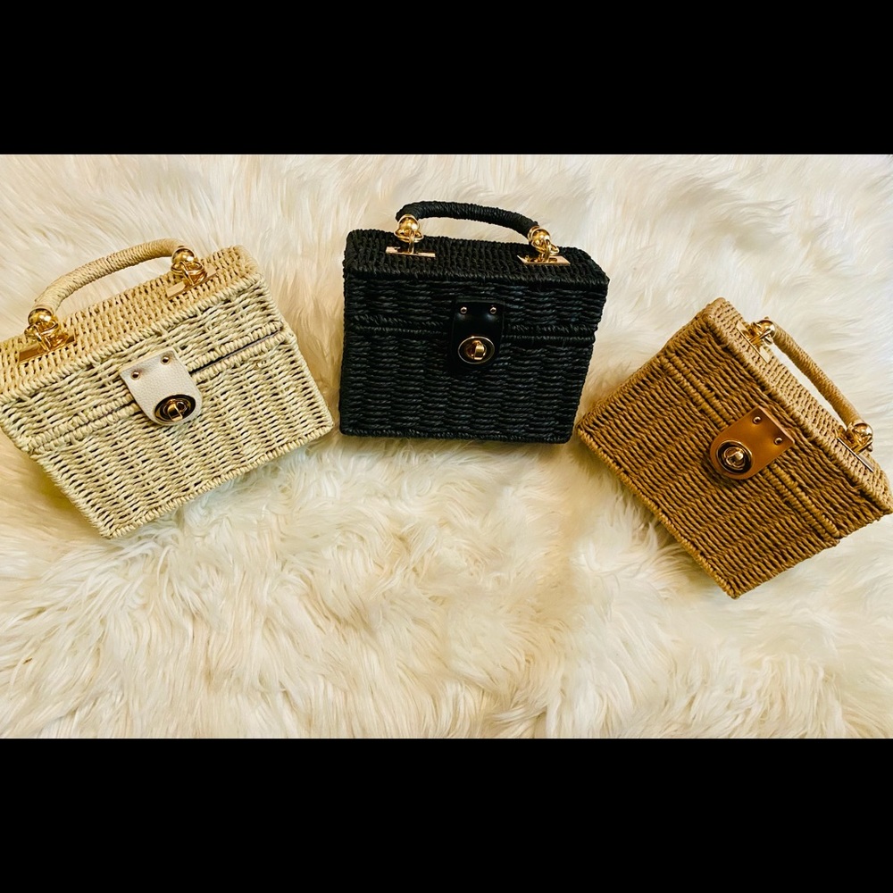 SOLD OUT - Woven Box Handbag